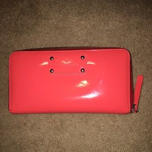 Kate Spade Coral Soft Leather Wallet